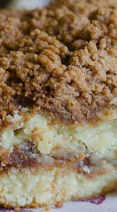 Paula Deen Coffee Cake, Breakfast Cinnamon Cake, Make Ahead Breakfast Coffee Cake, Cinnamon Roll Crumb Cake, Bisquick Velvet Crumb Cake, Buttery Coffee Cake, 8 X 8 Coffee Cake Recipes, Cinnamon Filling For Cake, Old Fashioned Coffee Cake Recipes