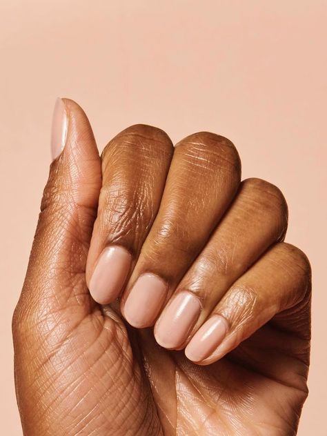 Manicurists Say These 9 Nail Colors Look Especially Stunning on Deep Skin Tones It's easy to get stuck in a color rut when it comes to our nail polish (especially when most of us are doing are own nails these days). Typically, we stay within the same color family  simply because we already know we love it. Why fix what's not broken? That said, pretty much every nail color plays  especially beautifully with dark skin tones, and according to top manicurists, there really isn't any o.. Neutral Nail Color, Dnd Gel Polish, Milky Nails, Fun Nail Colors, Colors For Dark Skin, Fall Nail Art Designs, Best Nail Polish, Dark Nails, Fall Nail Art