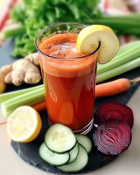 Weight Loss Tips & Advice Miracle Juice, Apple Cider Vinegar Drink, Celery Juice, Juice Recipe, Healthy Drinks Recipes, Veggie Dishes, Recipes For Beginners, Juicing Recipes, Healthy Drinks