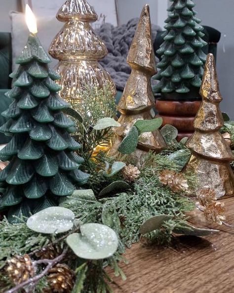 Transform your coffee table into a winter wonderland with our charming holiday decor! 🎄✨These elegant glass trees and festive greenery bring warmth and cheer to any living room setting. Shop our tree collection in-store or online and find the perfect pieces to elevate your holiday decor! www.bellepatri.com #ChristmasPreview #HolidayDecor #SneakPeek #bellepatri Glass Tree Display, Glass Christmas Trees Display, Living Room Setting, Glass Christmas Trees, Glass Trees, Tree Display, Glass Tree, Room Setting, Glass Christmas Tree