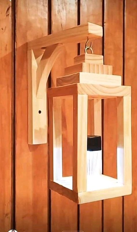 Small Wooden Projects, Woodworking Beginner, Wood Lamp Design, Wooden Lantern, Woodwork Ideas, Large Workshop, Diy Wooden Projects, Wooden Lanterns, Wooden Projects