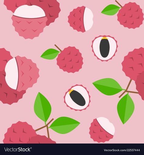 Lychee Wallpaper, Lychee Illustration, Lychee Vector, Lychee Soda, Litchi Fruit, Stamp Earrings, Lychee Martini, Lychee Fruit, Drinks Packaging Design