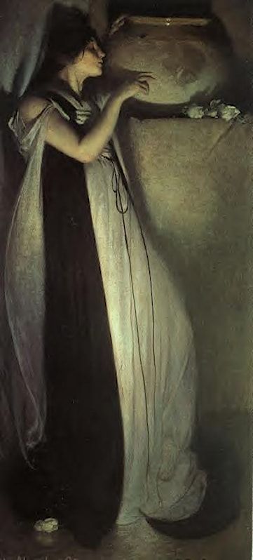 Isabella and the Pot of Basil by John White Alexander - Art Renewal Center John White Alexander, Antique Art Prints, Sailing Art, Sell Art Prints, John William Waterhouse, Edouard Manet, Digital Museum, History Painting, Camille Pissarro