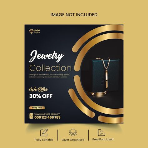 Social Media Post For Jewelry, Earring Instagram Post, Jewelry Social Media Post Ideas, Poster Jewelry Design, Award Social Media Post Design, Gold Social Media Design, Jewelry Post Ideas, Jewelry Flyer Design, Jewelry Social Media Design