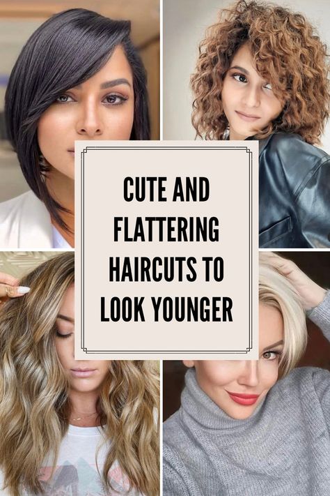 Women haircuts Hot Womens Haircuts, Hair Styles For Women In Their Late 30’s, Stylish Medium Haircuts For Women, 40s Mom Hair, Haircuts For 30s, Short Hair To Look Younger, What Hair Color Makes You Look Younger, Haircuts Fall 2023 Women, Before And After Womens Haircuts