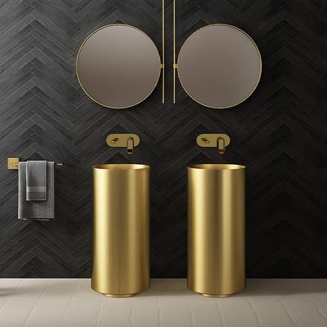 https://encrypted-tbn0.gstatic.com/images?q=tbn:ANd9GcSJOKqhynTl0HolilSqVkGM-SoZ0rfKsRKdTvA5m31dHsViz5Q&usqp=CAc Pedestal Basin, Geometric Wall Decor, Pedestal Sink, Gold Luxury, Glass Bathroom, Basin Sink, Bathroom Sink Vanity, Bathroom Basin, Stainless Steel Sinks