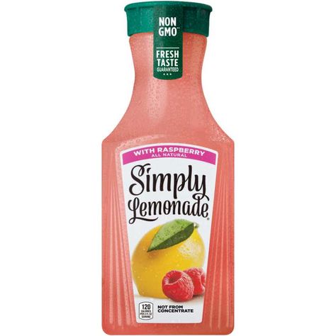 Food City Simply Juice, Simply Lemonade, Lemonade Concentrate, Juice Flavors, Homemade Lemonade, Grocery Foods, Raspberry Lemonade, Juice Drinks, Pomegranate Juice