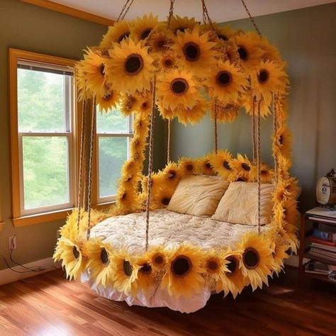 Honeycore Bedroom, Tv Unit Wall, Book Shelf Ideas, Fall Decor Living Room, Log Home Flooring, Sunflower Room, Mum Flowers, Autumn Living Room, Log Planter