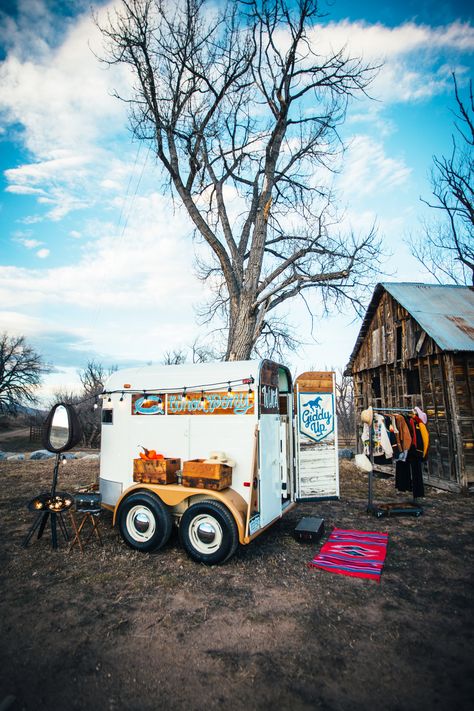 Photo Booth — Whoa Pony Horse Trailer Photo Booth, Photobooth Trailer, Photo Booth Trailer, Trailer Photo Booth, Mobile Photo Booth, Vintage Horse Trailer, Trailer Inside, Portable Photo Booth, Photo Booth Business