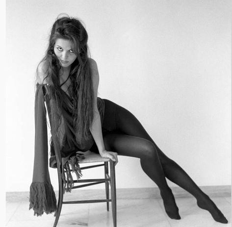 Claudia Cardinale Actress italian Claudia Cardinale, Italian Beauty, Italian Actress, Amy Winehouse, Vintage Hollywood, Wearing Black, Old Hollywood, Long Hair, Most Beautiful