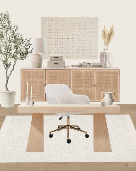 Shop Ridge Modern Bleached Oak Desk … and other curated products on LTK, the easiest way to shop everything from your favorite creators. Organic Home Office, Scandinavian Office, Decor Mood Board, Modern Organic Home, Home Office Inspo, Small Office Design, Cozy Office, Cozy Home Office, Organic Home