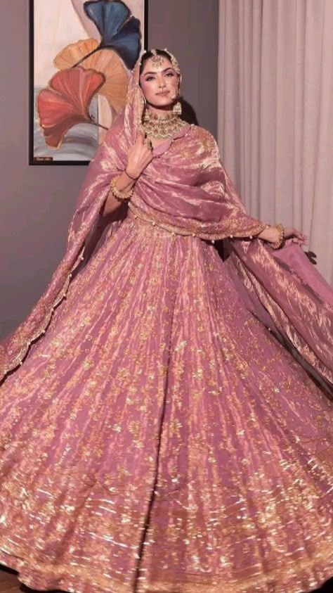 Pastel Pakistani Bridal, Pastel Pink Lehenga Bridal, Wedding Sharara Bridal, Pink Wedding Lehenga Bridal, Pastel Pink Bridal Lehenga, Pink Bridal Lehenga, Nikah Outfit, Desi Fits, Pakistani Bridal Dress