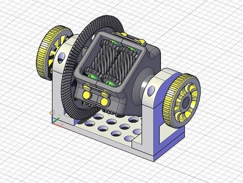 Torsen LSD - Limited Slip Differential by unotre - Thingiverse Limited Slip Differential, Electronic Products, Design