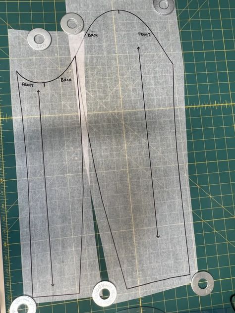 Convert a Two Piece Sleeve to Three – Cloning Couture Two Piece Sleeve Pattern Drafting, Chanel Jacket Trims, Chanel Style Jacket, Choosing Fabric, Suit Collection, Add Sleeves, Red Pencil, Chanel Jacket, Patterned Jeans