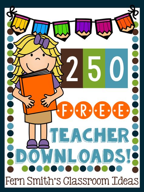 Teacher Printables, Free Teacher Resources, Teacher Freebies, Freebie Friday, Free Teacher, Elementary School Teacher, Teacher Organization, Beginning Of School, Teacher Tools