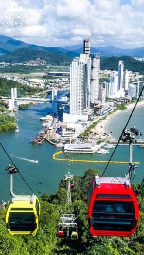 Florianópolis, the capital of southern Brazil’s Santa Catarina state, is made up mostly of 54km-long Santa Catarina Island. It's famous for its beaches, including popular resort areas such as Praia dos Ingleses at the island's northern tip. Its Lagoa da Conceição, a saltwater lagoon, is popular for windsurfing and boating. The Pedro Ivo Campos Bridge connects the island to a mainland commercial district. Southern Brazil, Windsurfing, The Capital, Latin America, Boating, South America, Brazil, Bridge, Santa Catarina