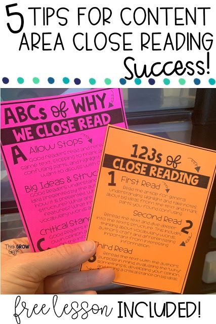 La Activities, Close Reading Anchor Chart, Reading Nonfiction, Reading Kindergarten, Close Reading Strategies, Upper Elementary Reading, Close Reading Activities, Math Writing, Nonfiction Reading