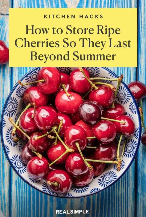 Things To Do With Fresh Cherries, How To Freeze Fresh Cherries, How To Freeze Cherries, Fresh Cherries Recipes Easy, What To Do With Fresh Cherries, How To Pit Cherries Easily, Fresh Cherry Recipes Easy, Fresh Cherries Recipes, Recipes With Fresh Cherries