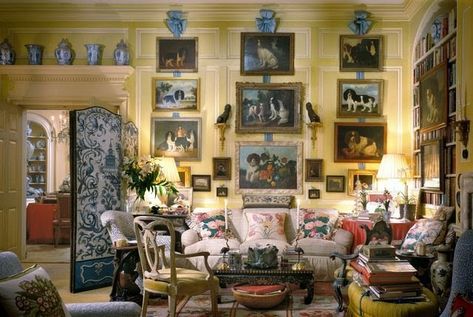 Jean Louis Deniot, Mario Buatta, English Interior, English Country Decor, Apartment Decoration, Manhattan Apartment, American Interior, English Country Style, English Decor