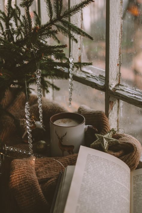 Cosy Winter Aesthetic, Cosy Christmas Aesthetic, Christmas Morning Aesthetic, Cozy Winter, Hygge Aesthetic Cozy Winter Vibes, Winter Morning, Cosy Journal Aesthetic, Rainy Cosy Aesthetic, Cozy Winter Cottage Aesthetic