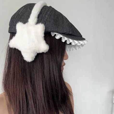 Smarter Shopping, Better Living! Aliexpress.com Cute Earmuffs, Star Earmuffs Crochet, Ear Muffs, Star Earmuffs, Fluffy Ear Muffs, Winter Aesthetic Earmuffs, Heart Shaped Earmuffs, Cutecore Earmuffs, Girl With Headphones