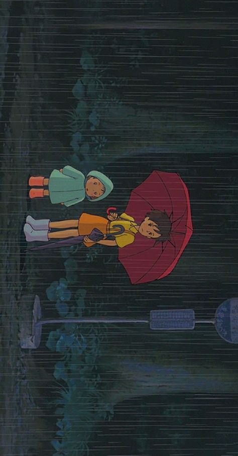 my neighbor totoro My Neighbour Toroto Wallpaper, My Neighbour Toroto, Cozy Anime, Totoro Ghibli, Anime Nature, Ghibli Wallpaper, Wallpapers Anime, Ghibli Artwork, Neighbor Totoro