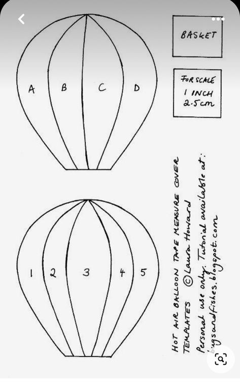 Hot Air Balloon Paper, Moldes Para Baby Shower, Hot Air Balloon Craft, Diy Hot Air Balloons, Sewing Template, Balloon Template, Wall Hanging Ideas, Balloon Mobile, Hot Air Balloon Decorations