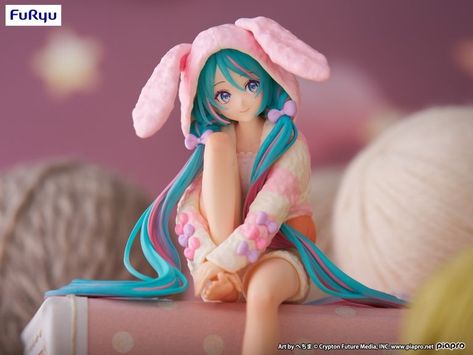 Miku Noodle Stopper, Noodle Stopper, Rabbit Ears, Figure Model, Trading Cards Game, Equatorial Guinea, British Indian, British Indian Ocean Territory, Hatsune Miku