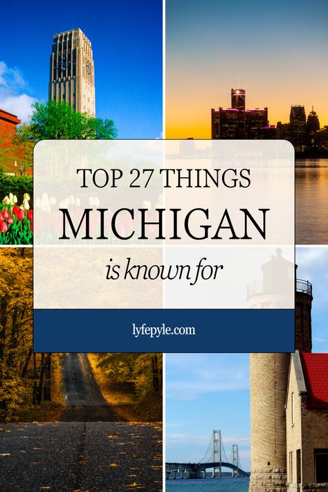 Click to discover what Michigan known for. Michigan things to do | Michigan travel | what to do in Michigan  | Eastern USA Travel Vacations | United States Travel | Road Trip USA | East Coast Road Trip What To Do In Michigan, Michigan Coast Road Trip, Michigan Travel Summer, Upper Peninsula Michigan Road Trips, Places To Go In Michigan, Michigan Spring, Okemos Michigan, United States Road Trip, Upper Peninsula Michigan