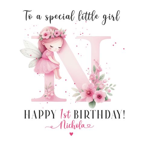 Personalised Birthday Card Fairy Daughter Granddaughter Girl 1st 2nd 3rd 4th 5th Happy 3rd Birthday Girl, Happy 5th Birthday Girl, 5th Birthday Girl, 3rd Birthday Girl, 5th Birthday Girls, Happy 3rd Birthday, Happy 5th Birthday, Happy 1st Birthdays, Personalized Birthday Cards