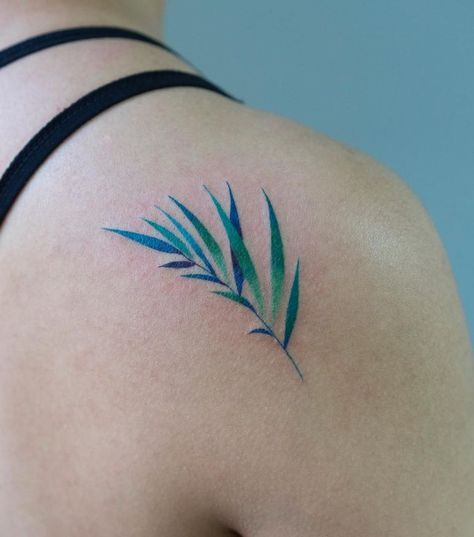 50+ Tattoos by Zihee Tattoo from Seoul Zihee Tattoo, Palm Leaf Tattoo, Shoulder Piece Tattoo, Butterfly Tattoo On Shoulder, Shoulder Blade Tattoo, Fern Tattoo, Leaf Tattoo, Beautiful Flower Tattoos, Skeleton Hand Tattoo