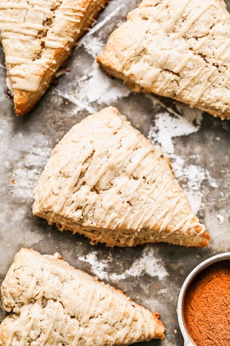 Cinnamon Maple Scones - Cooking for Keeps Maple Scones, Tyler Florence Recipes, Lemon Dill Sauce, Eggplant Parmesan Baked, Pancake Syrup, Apple Cobbler, Dill Sauce, Baked Eggplant, For Keeps