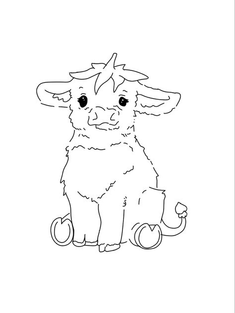 Cute Bull Drawing, Cute Cow Doodle, Doodle Art Animals, Cute Cow Tattoo, Cow Tattoo Ideas, Funny Small Tattoos, Cow Tattoo, American Traditional Tattoo Ideas, Traditional Tattoo Ideas