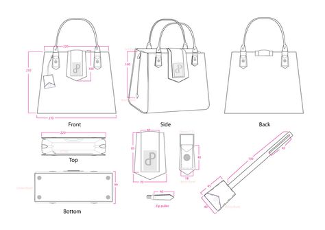 double handle tote technical drawing Technical Drawing Bag, Bag Technical Drawing, Fashion Illustration Shoes, Bag Drawing, What Dreams May Come, Denim Bags, Technical Illustration, Blue Monday, Drawing Bag