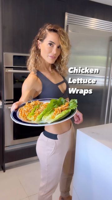 Chicken Lettuce Wraps Recipe, Easy High Protein Meals, Quick Healthy Lunch, Healthy Lunch Snacks, The Crush, High Protein Meal Prep, Lettuce Wrap Recipes, Crush It, Chicken Sweet Potato