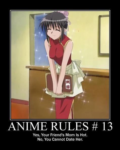 rules Anime Logic, Otaku Problems, Otaku Issues, Anime Facts, Anime Rules, Otaku Room, Anime Fandom, Anime Jokes, Anime Memes Funny