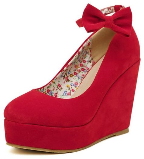 Shoes & Bags Penelope Garcia, Wedge Wedding Shoes, Platform Wedges Shoes, Rough Draft, Twinkle Toes, High Heels Shoes, Ankle Strap Wedges, Strap Wedge, High Heel Wedges