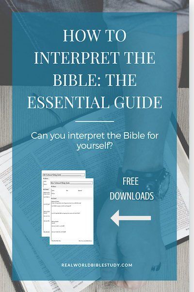 Can you interpret the Bible for yourself? Sort of. Learn how with this essential guide to interpreting the Bible! - https://www.realworldbiblestudy.com Bible Interpretation, Study Notebook, Free Bible Study, Bible Study Methods, Biblical Teaching, Bible Study Notebook, Bible Time, Bible Study Tools, Need Someone