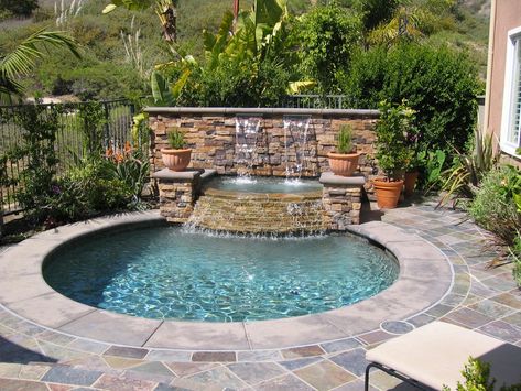 In Ground Hot Tub, Inground Hot Tub, Spool Pool, Cocktail Pools, Cocktail Pool, Tank Pools, Pools For Small Yards, In Ground Spa, Small Yards