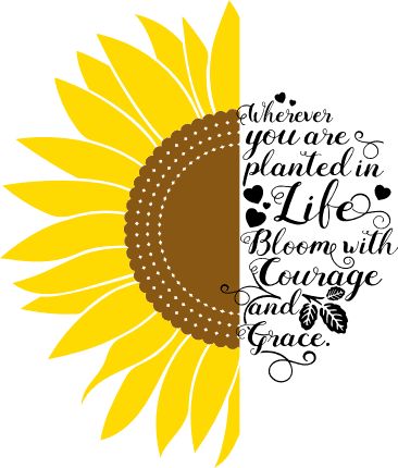 Sunflower Printable, Sunflower Images, File Image, Cricut Explore, Svg Free Files, Svg File, Free Svg, Software Design, Silhouette Designer Edition