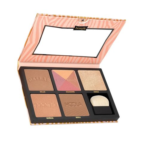 The Best New Makeup Products for February 2020 — Editor Reviews | Allure Best Makeup Palettes, Matte Make Up, Benefit Blush, Hoola Bronzer, Bronze Highlights, Golden Pearl, Matte Bronzer, Cheek Palette, Highlighter Palette