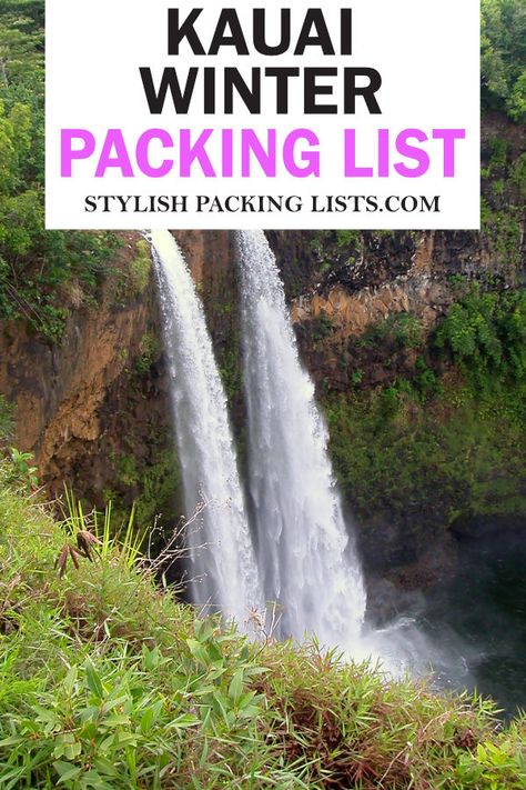 Get ready to soak up the sun and explore the tropical beauty of Hawaii with our practical Kauai Packing List! 🌞🌴💦 Discover must-have items and tips to make your vacation a breeze in this gorgeous Hawaiian paradise. 😎 Packing List Winter, Kauai Travel, Na Pali Coast, Winter Packing List, Hawaii Kauai, Poipu Beach, Weather Predictions, Tropical Beauty, Pretty Beach