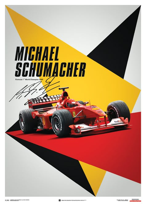 Crossing The Line, Raising The Bar on Behance Racing Wallpaper, Michael Schumacher, Auto Racing, Race Car, Ferrari