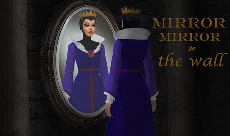 EVIL QUEEN… who is the meanest of them all? I present to you: the Evil queen from Snow White - the queen of the villain queens. This set contains of a dress, a crown and a tattoo (the covered part of her body). You need the meshes along with the... Sims 4 Evil Queen Cc, Sims 4 Snow White Cc, Sims Disney, Evil Queen From Snow White, Fairytale Characters, Zombie Christmas, Disney Princess Villains, Evil Stepmother, Game Life