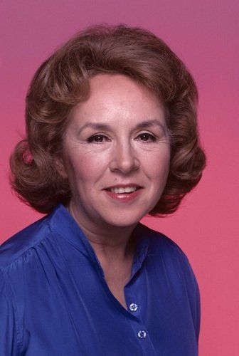 Doris Roberts1979** H.L. Color, Portrait, Blue Blouse mptv_2016_Jan_to_Apr_Update Doris Roberts, Color Portrait, Blue Blouse, Blue, Color