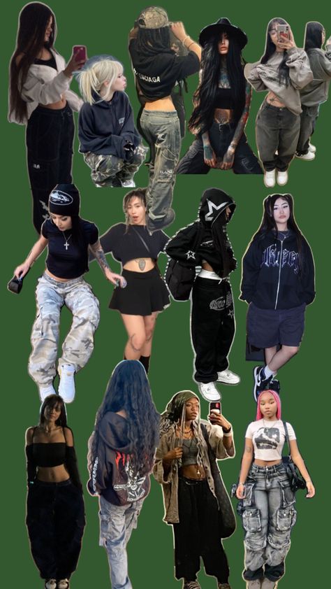 Alt tomboy baddie outfits Tomboy Baddie Outfits, Tomboy Baddie, Alt Baddie, Tomboy Outfits, Alt Fashion, Baddie Outfits, Outfit Inspirations, Cute Outfits, Fashion Outfits