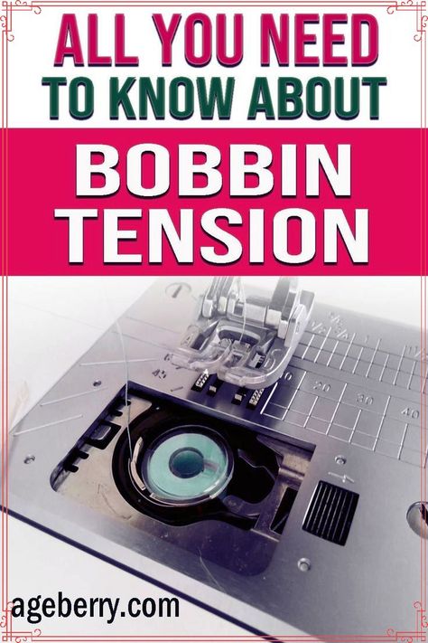 Do you have sewing machine tension problems? In this sewing tutorial I want to tell you everything I know about the bobbin tension. I will answer the following questions: what is the bobbin tension, where is the bobbin tension on a sewing machine, bobbin tension troubleshooting, how do you check bobbin tension, how to adjust it. Learn to adjust the bobbin tension for all your sewing projects. #sewing #sewingtutorials #sewingprojects #howtosew Sewing Machine Tension, Sewing Machine Repair, Bernina Sewing Machine, Bernina Sewing, Sewing Machine Basics, Foto Transfer, Sew Ins, Beginner Sewing, Sewing Tutorials Free