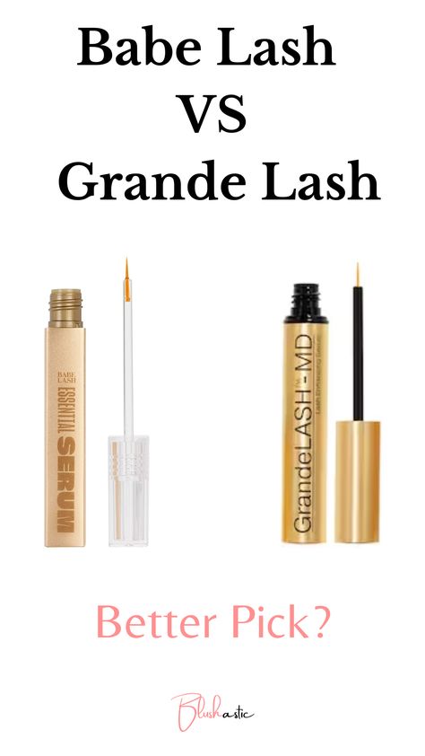 In this comparison of Babe Lash VS Grande Lash, we delve deeper to get you the ultimate winner. Grand Lash Serum, Grande Lash Serum Reviews, Babe Lash Serum Before And After, Babe Lash Serums, Grande Lash Results, Babe Lash Before And After, Grande Lash Serum Before And After, Lash Serum Before And After, Grande Lash Serum