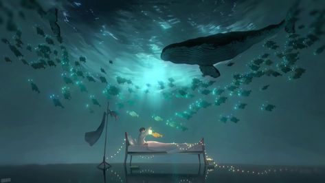 Free Animated Wallpaper, Underwater Wallpaper, Underwater Background, Anime Wallpaper 1920x1080, Free Live Wallpapers, Animated Wallpaper, Ocean Backgrounds, Night Sky Painting, Cute Headers For Twitter