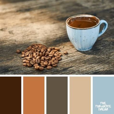 Coffee Posters, Vision Wall, Colour Palate, Painting Corner, Palettes Color, Restaurant Design Inspiration, Website Color Palette, Perfect Cup Of Coffee, Pantone Colour Palettes